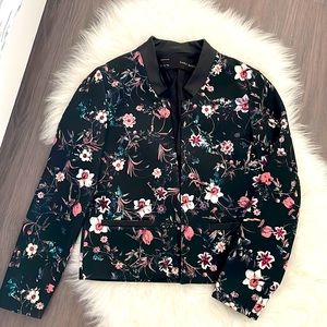 Zara flower blazer